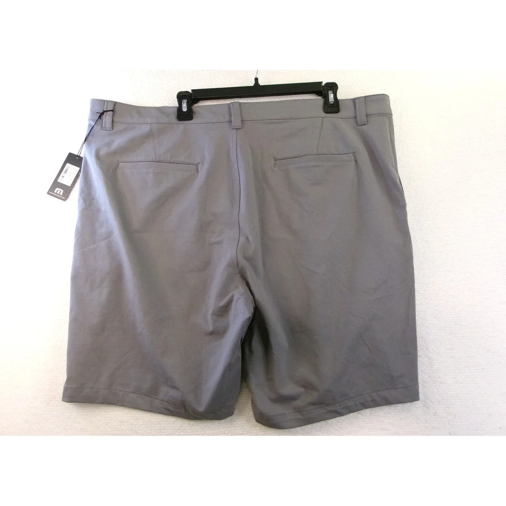 TravisMathew Stretchknit Shorts Mens 42 Quiet Shade Grey Golf‎ A42375 NWT